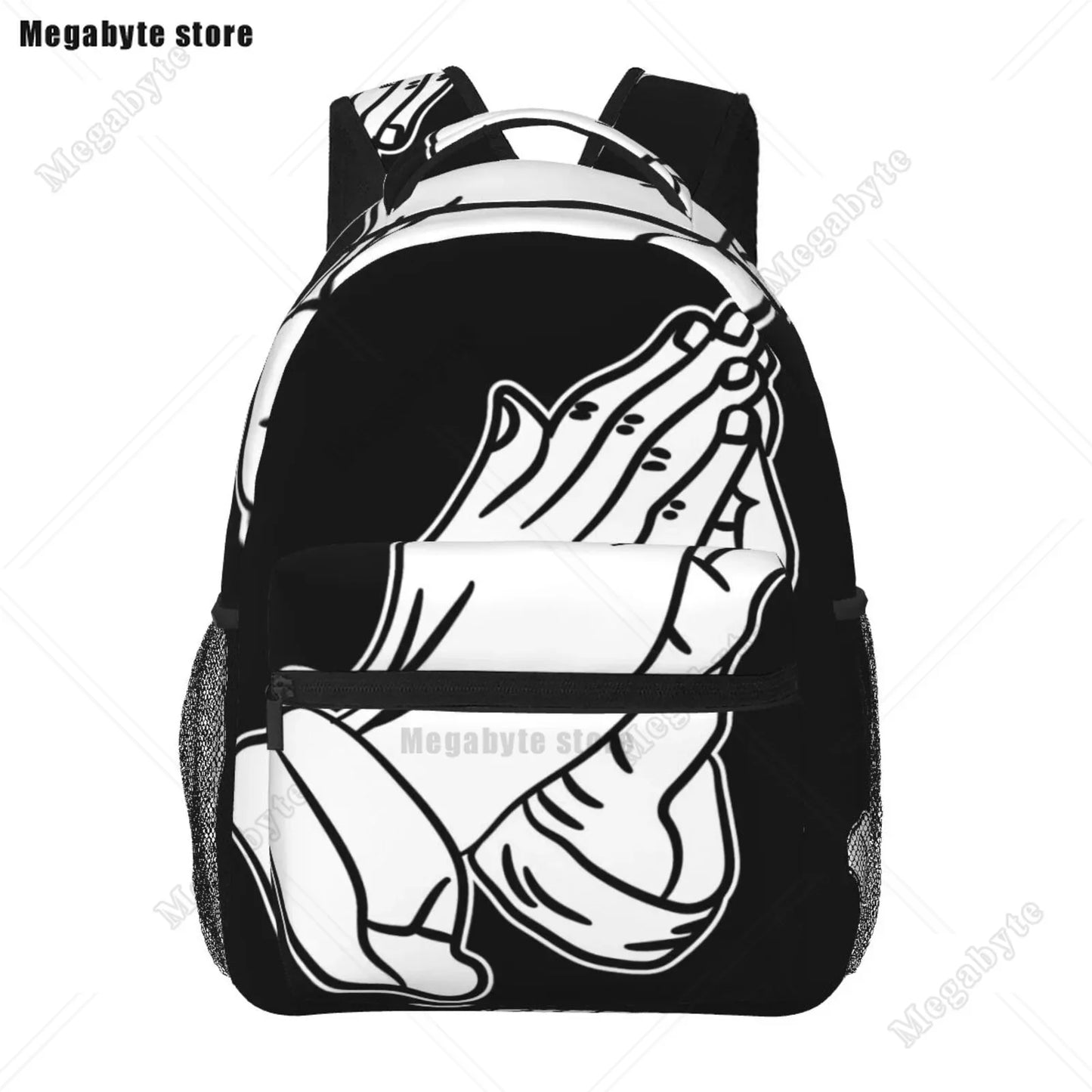 Faith-Inspired Backpack – Durable Polyester Christian Bag for School, Travel & Daily Carry