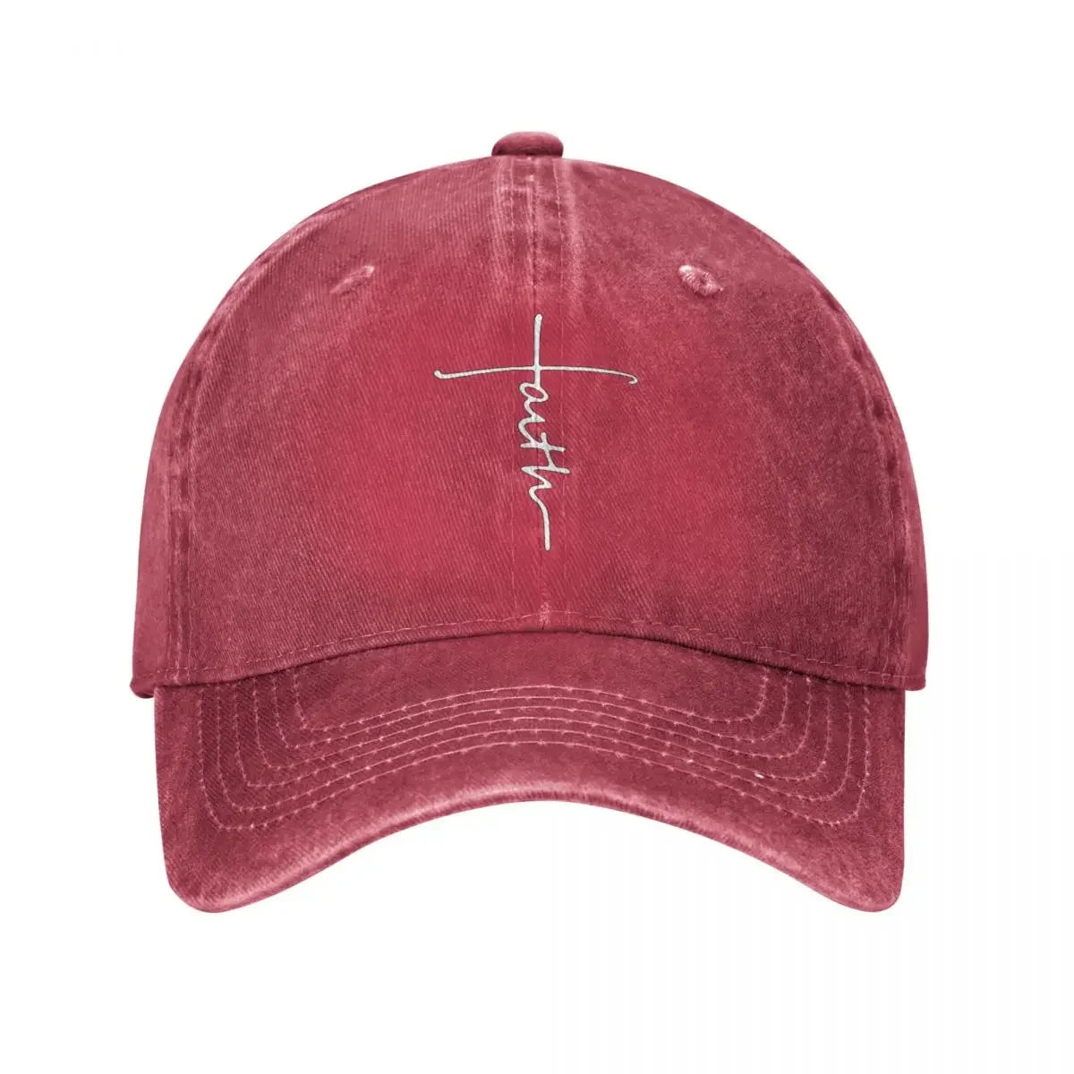 Faith - Unisex Denim Adjustable Baseball Cap