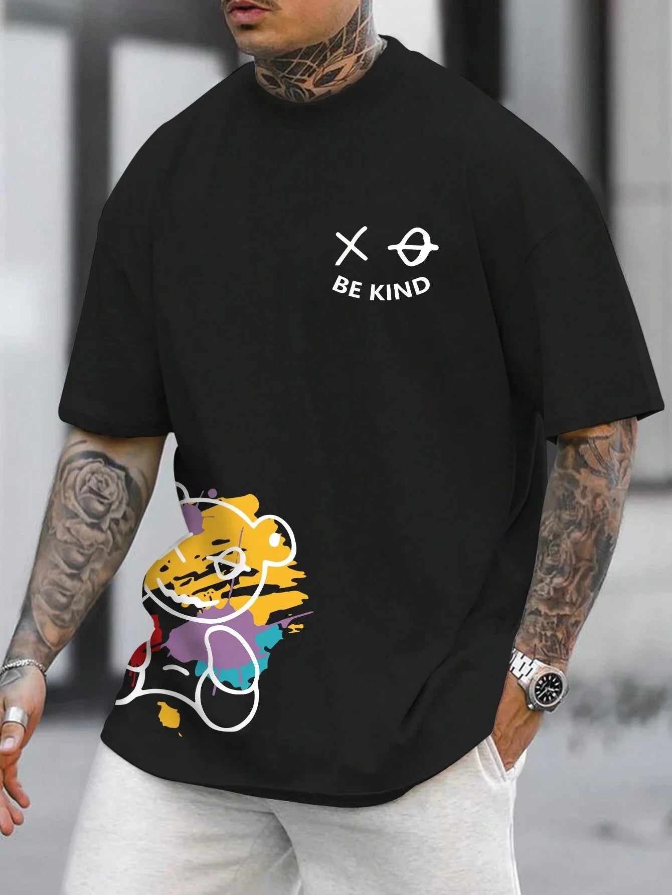 Men’s "Be Kind" Christian-Inspired Casual Tee