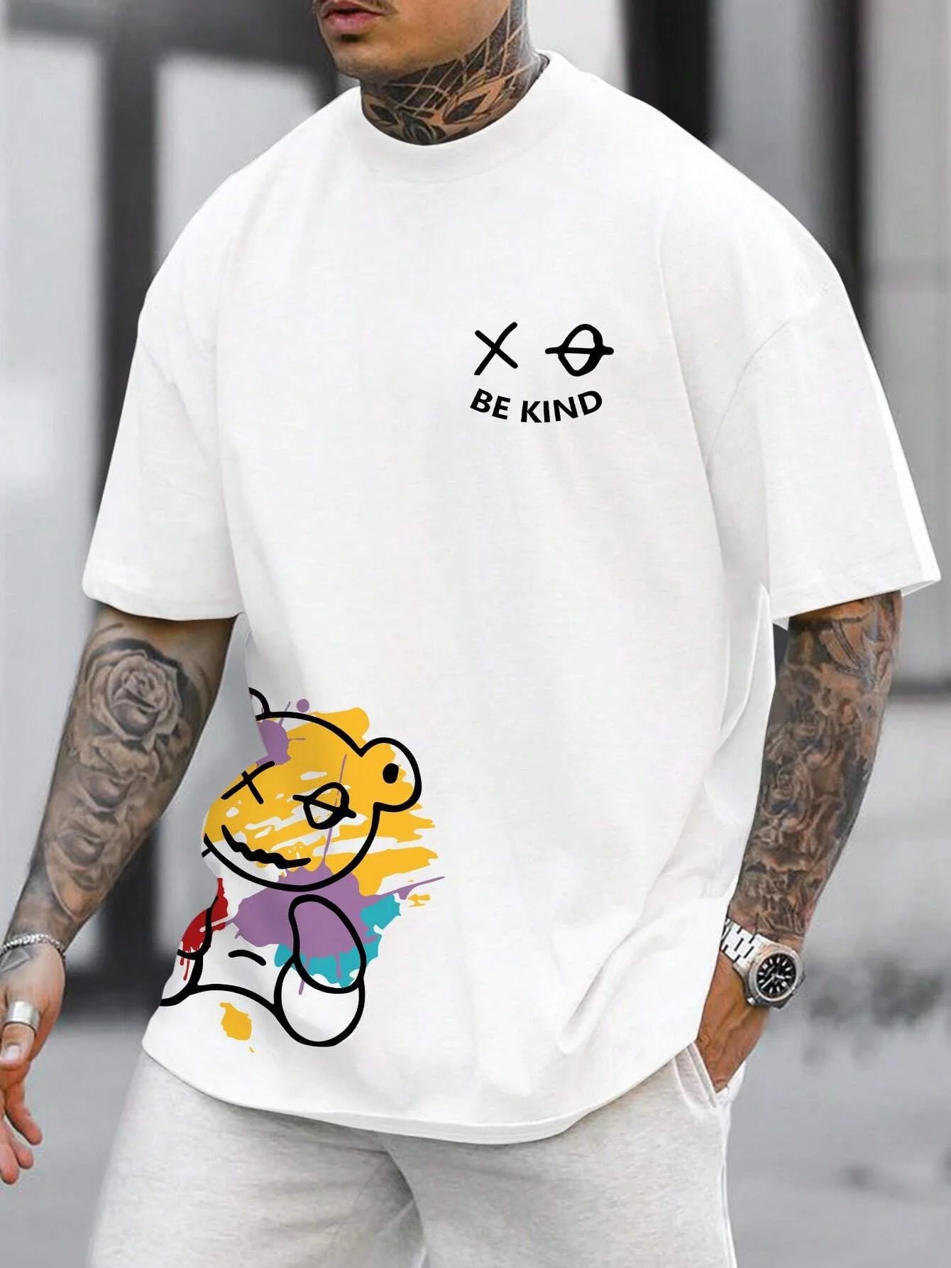 Men’s "Be Kind" Christian-Inspired Casual Tee