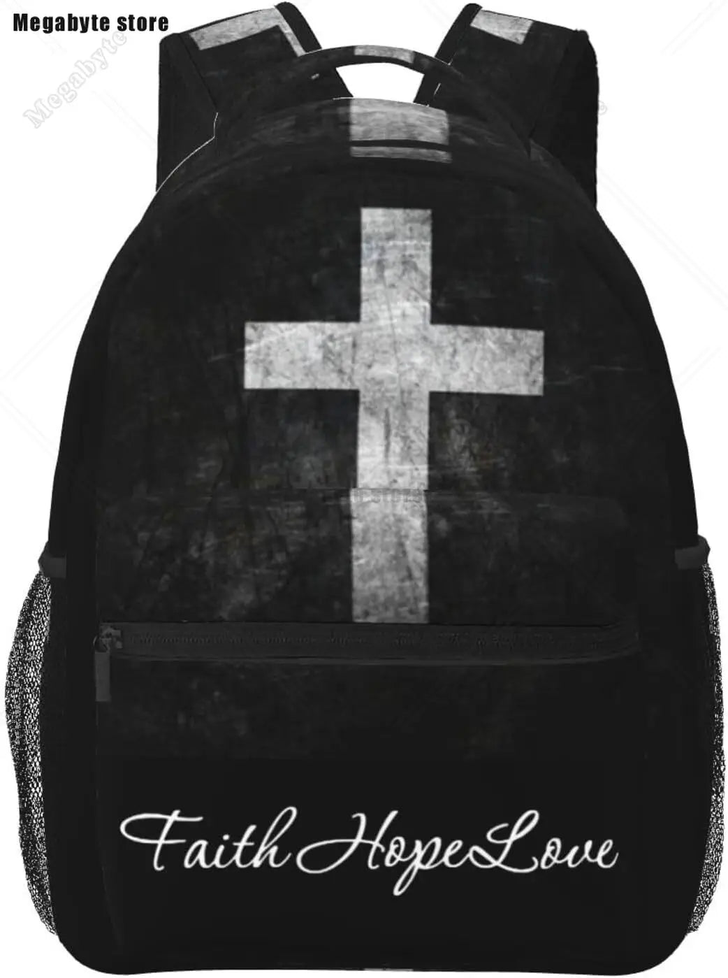 Faith-Inspired Backpack – Durable Polyester Christian Bag for School, Travel & Daily Carry