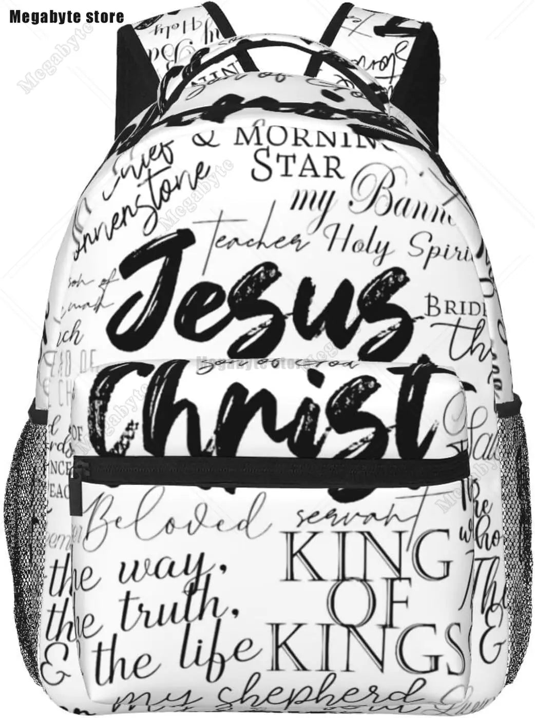 Faith-Inspired Backpack – Durable Polyester Christian Bag for School, Travel & Daily Carry