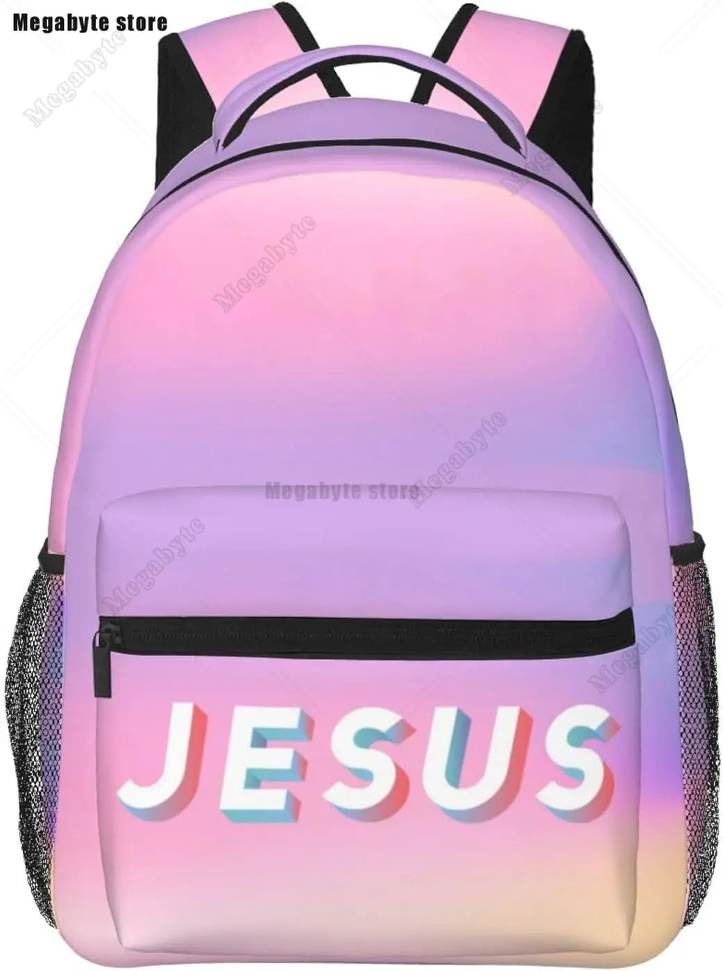 Faith-Inspired Backpack – Durable Polyester Christian Bag for School, Travel & Daily Carry