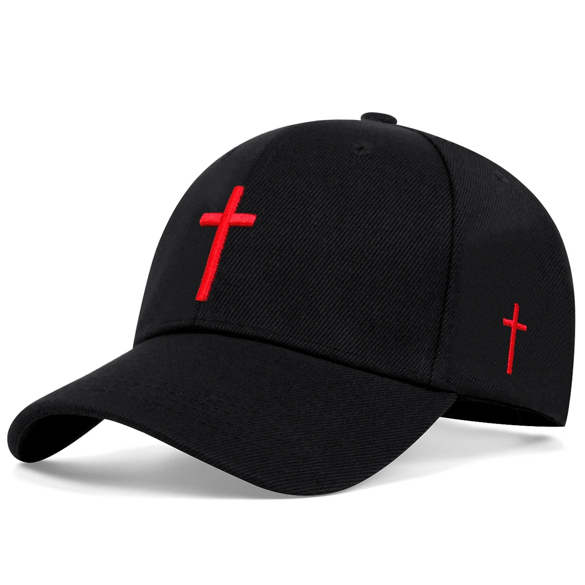 Simple Cross Snapback Baseball Cap
