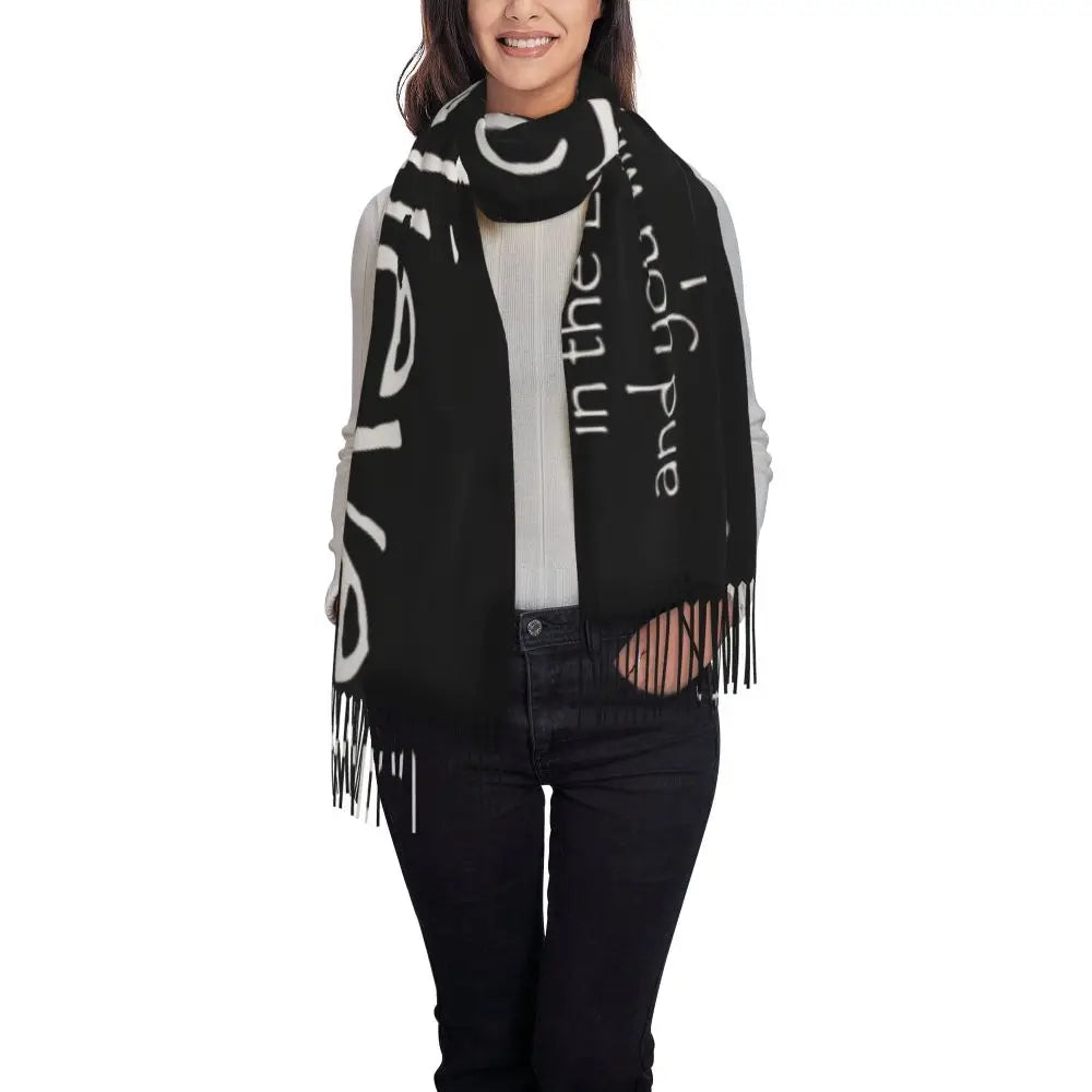 Women’s Lightweight Christian Shawl/Wrap - Oversized Fit