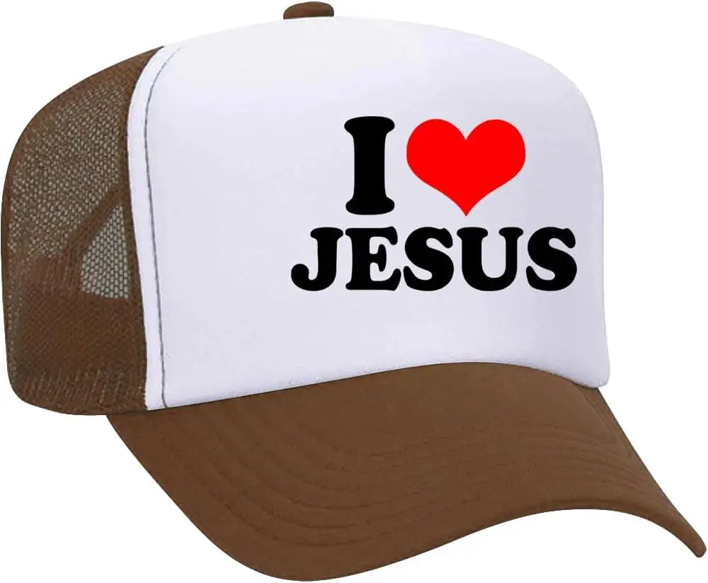 I Love Jesus Trucker Cap