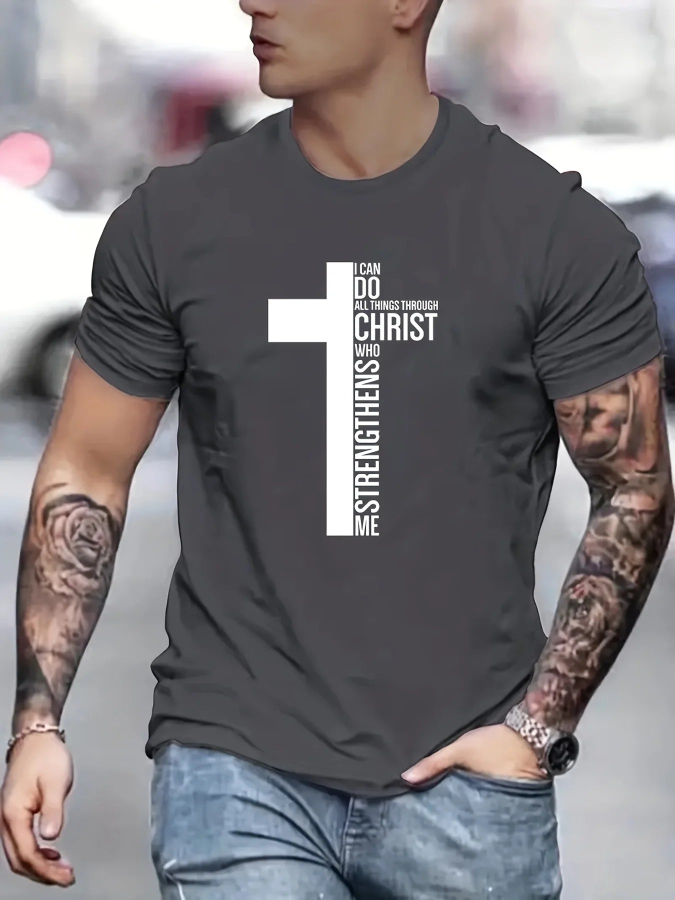 I Can Do All Things – Men’s Scripture Tee