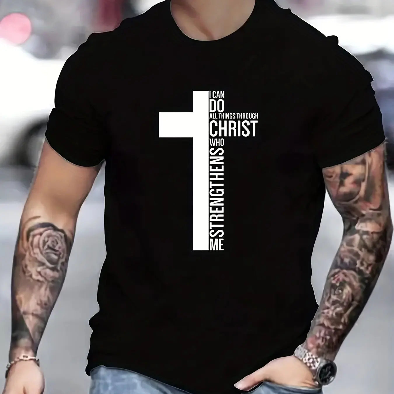 I Can Do All Things – Men’s Scripture Tee