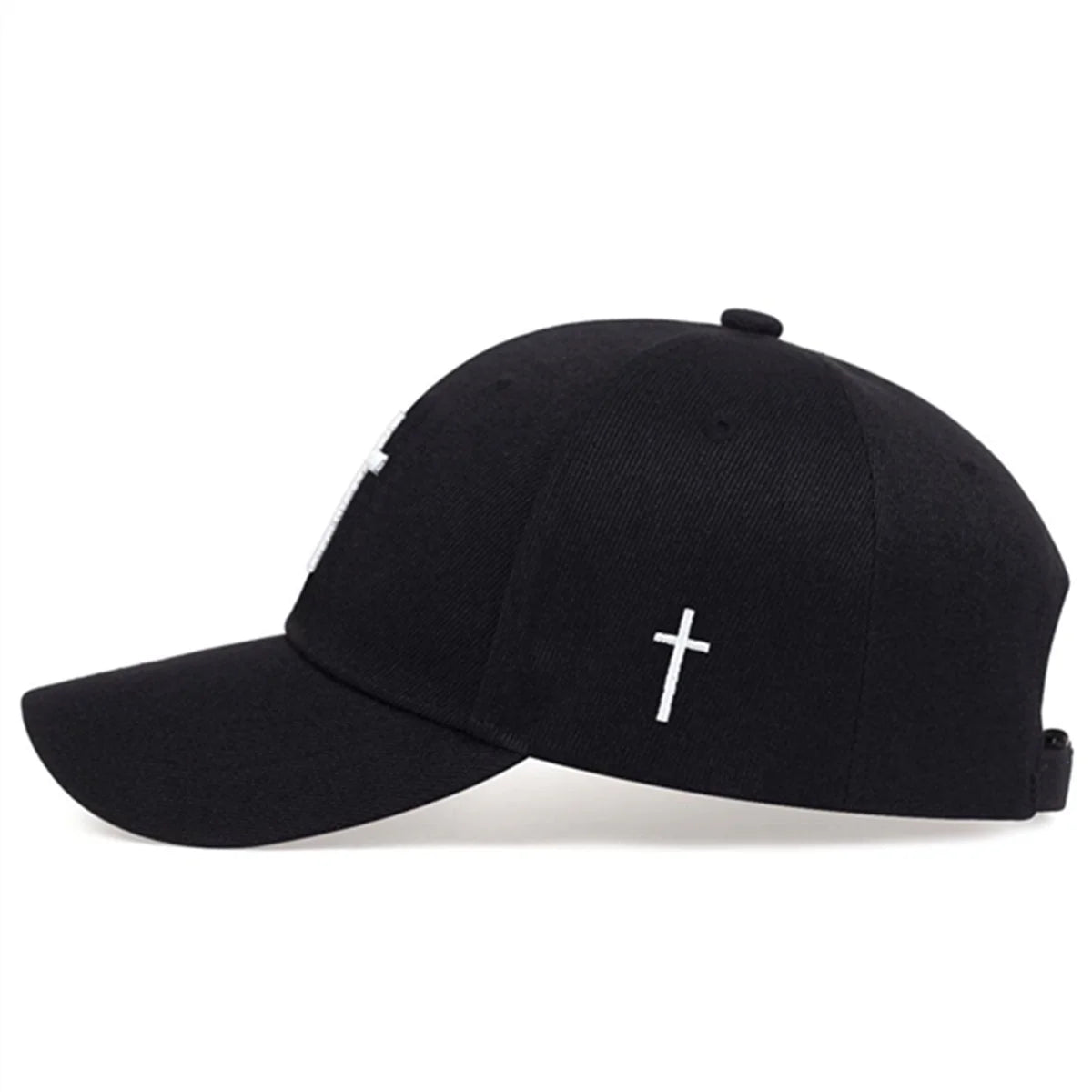 Simple Cross Snapback Baseball Cap