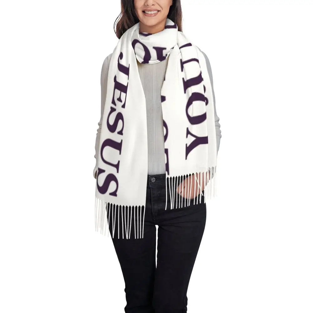 Women’s Lightweight Christian Shawl/Wrap - Oversized Fit