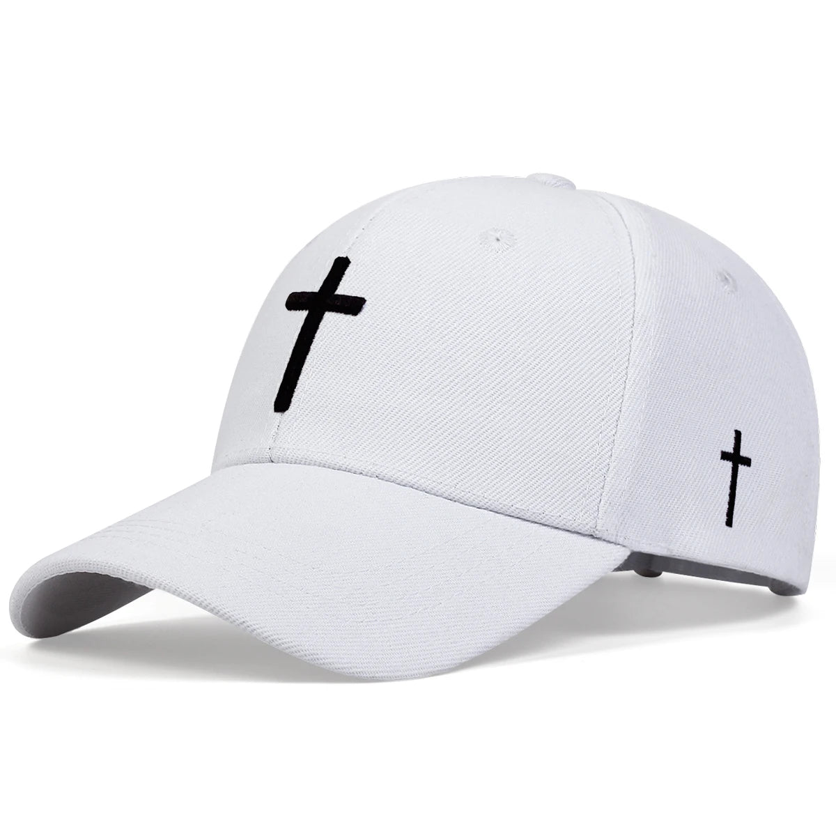 Simple Cross Snapback Baseball Cap
