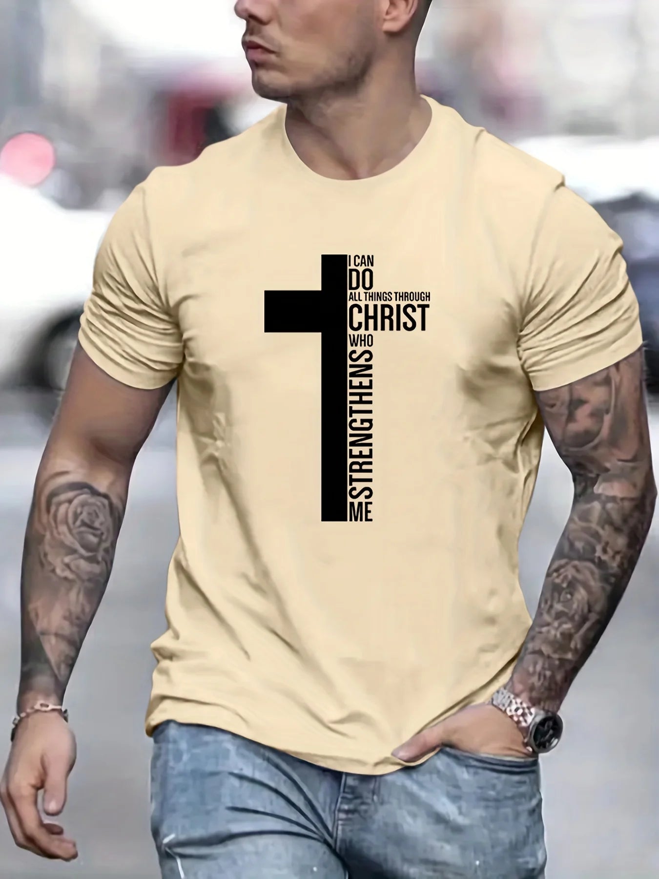 I Can Do All Things – Men’s Scripture Tee