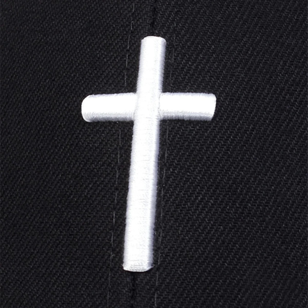 Simple Cross Snapback Baseball Cap
