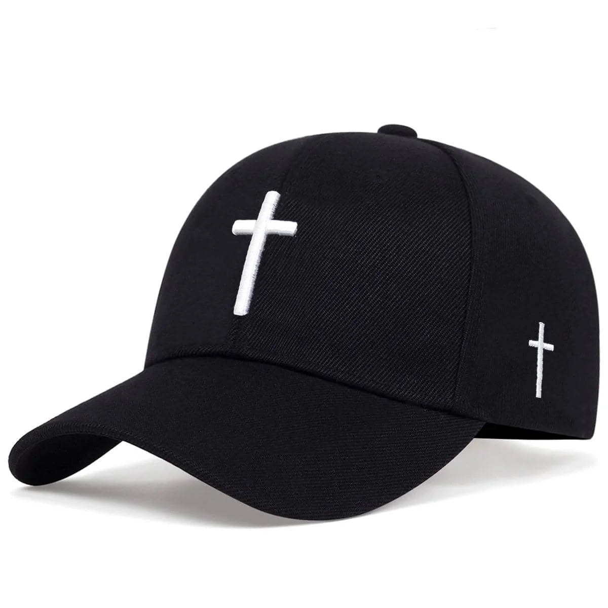 Simple Cross Snapback Baseball Cap
