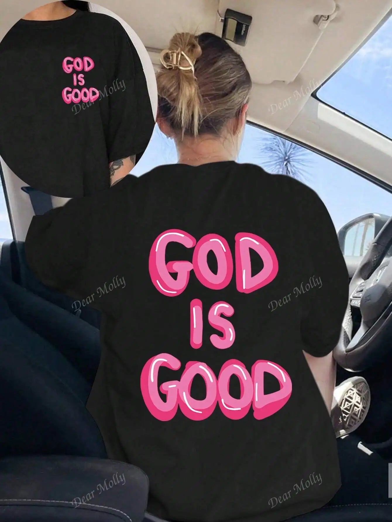 Plus Size God Is Good Tee