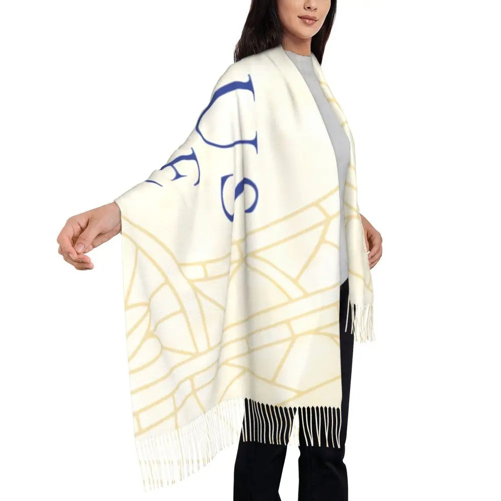 Women’s Lightweight Christian Shawl/Wrap - Oversized Fit