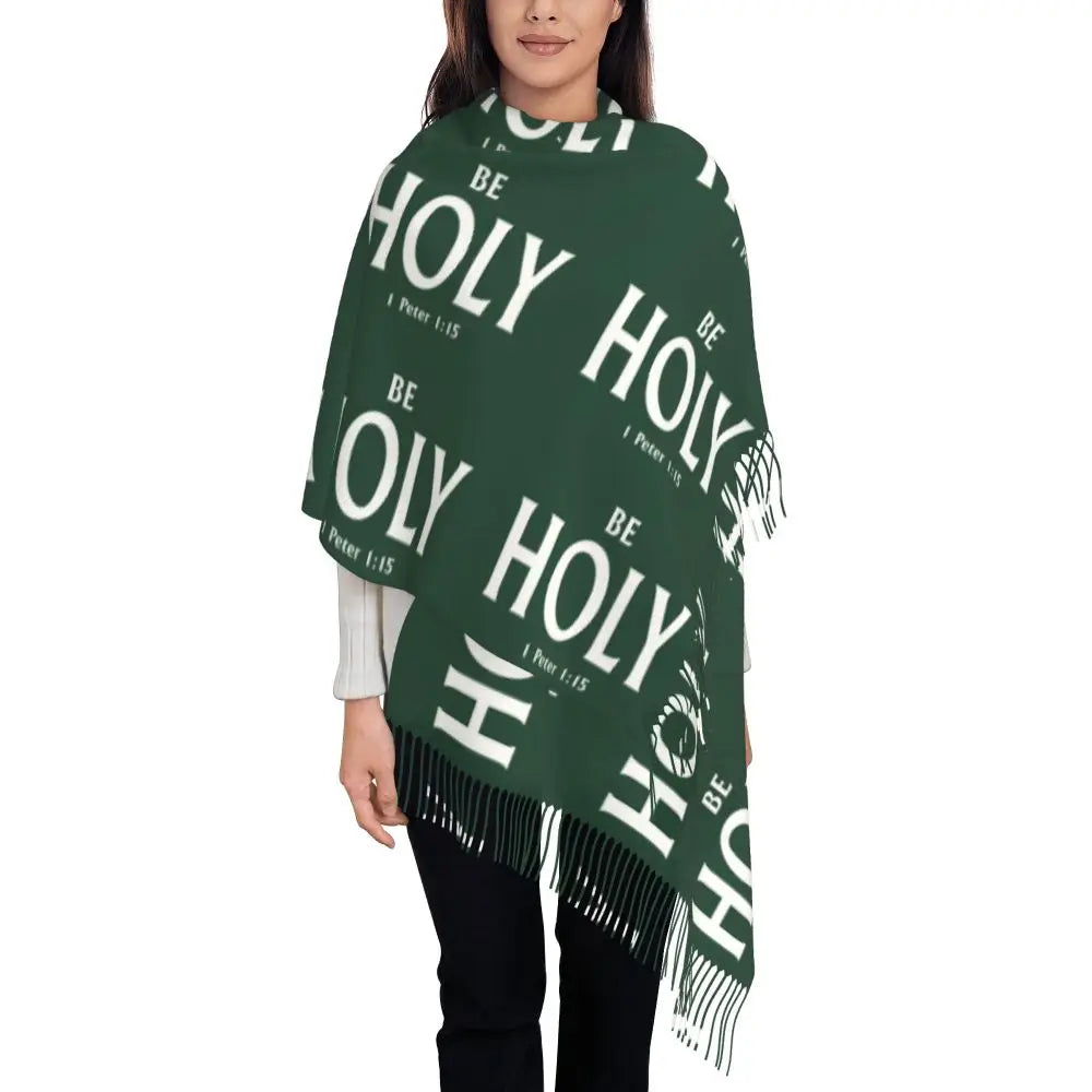 Women’s Lightweight Christian Shawl/Wrap - Oversized Fit