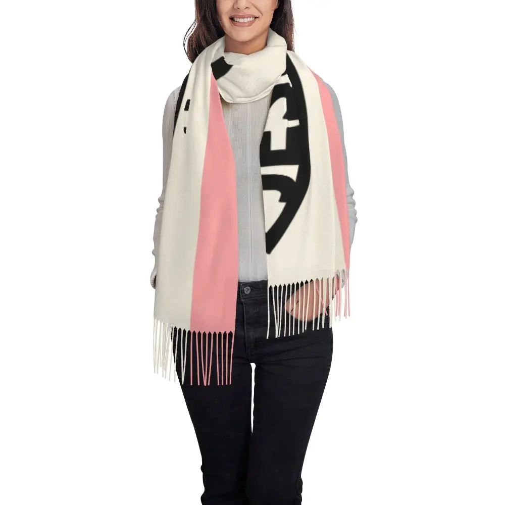 Women’s Lightweight Christian Shawl/Wrap - Oversized Fit