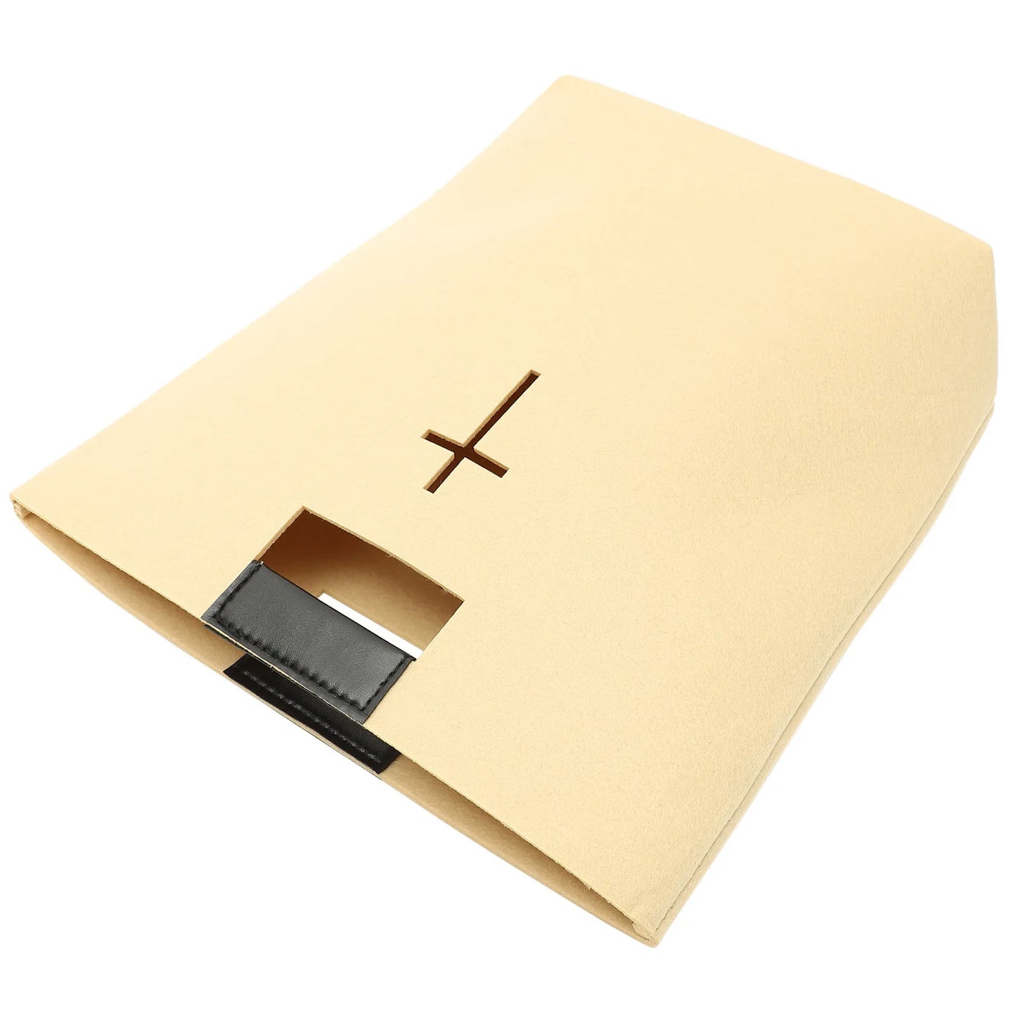 Large Capacity Bible Tote Bag - Handle Cross