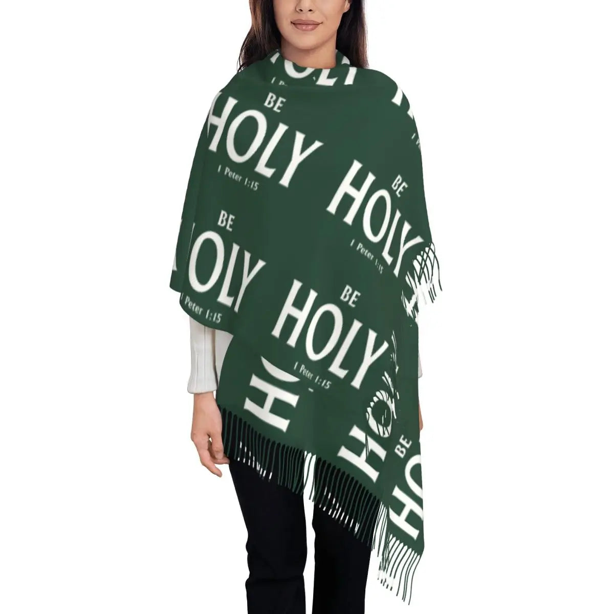 Women’s Lightweight Christian Shawl/Wrap - Oversized Fit