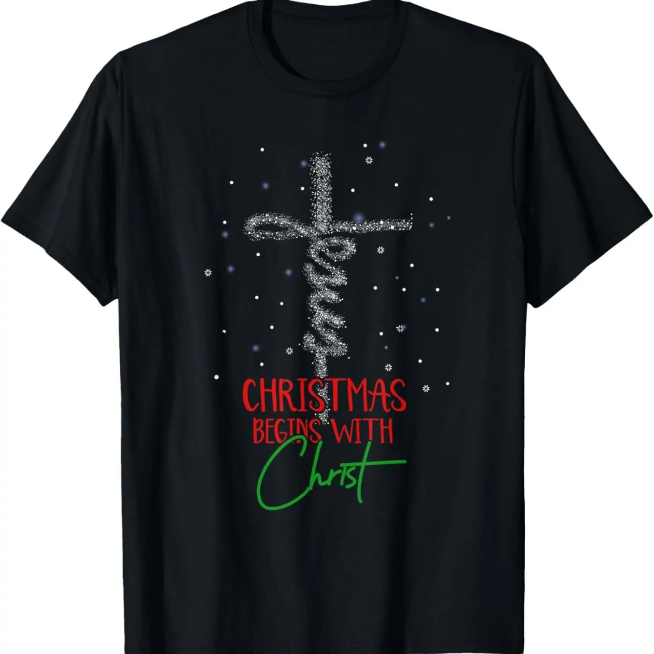 Christmas Begins with Christ T-Shirt