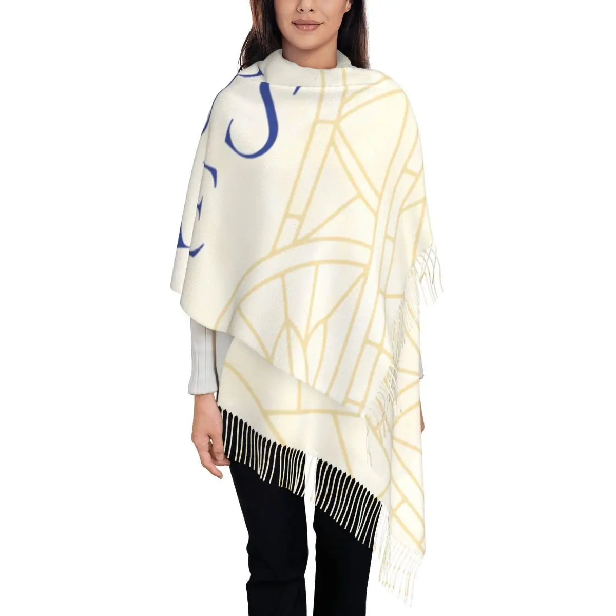 Women’s Lightweight Christian Shawl/Wrap - Oversized Fit