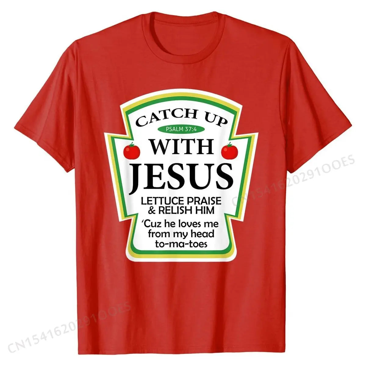 Catchup with Jesus T-Shirt – Unisex Christian Tee in 100% Premium Cotton, Casual Fit