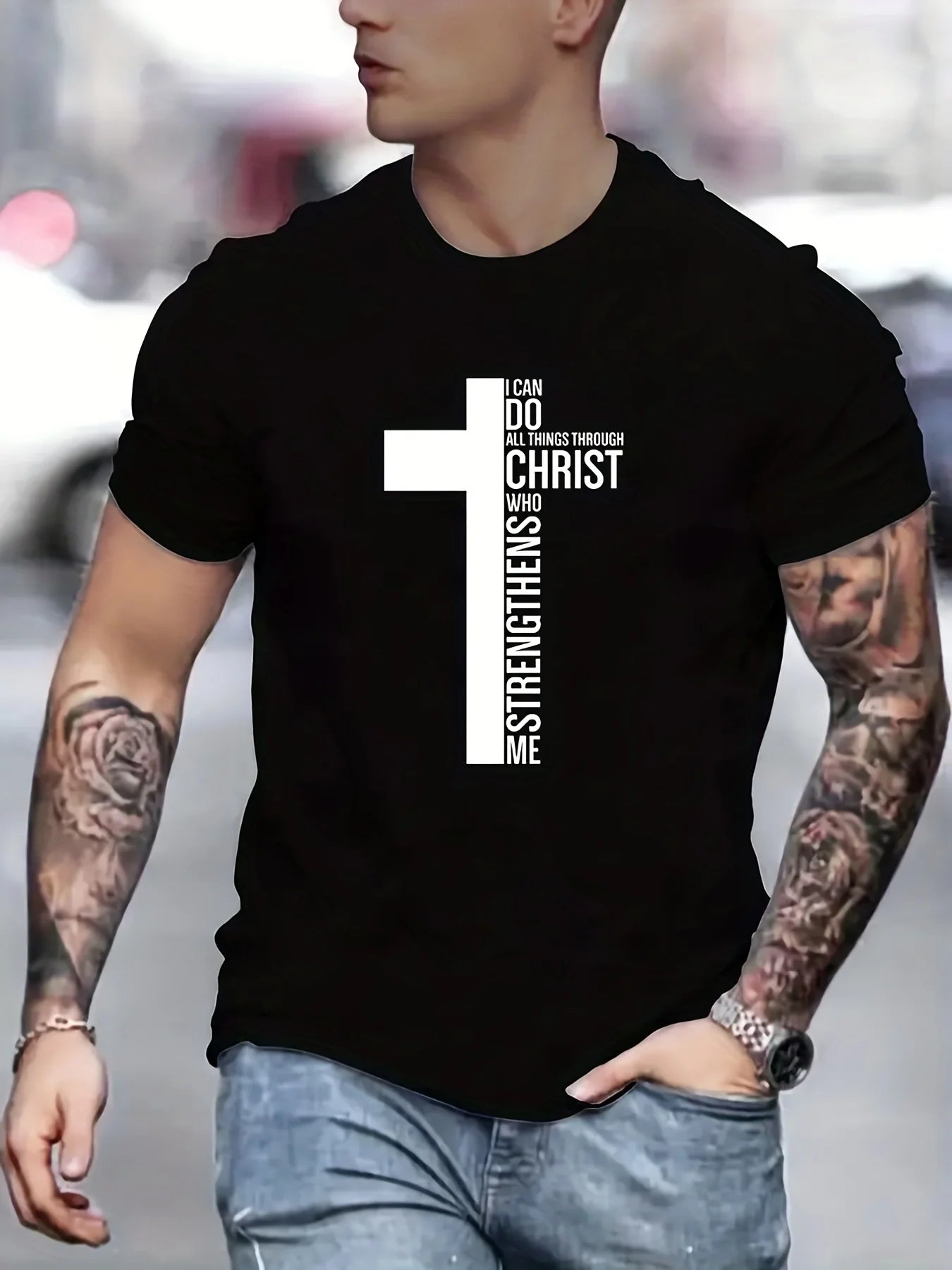 I Can Do All Things – Men’s Scripture Tee